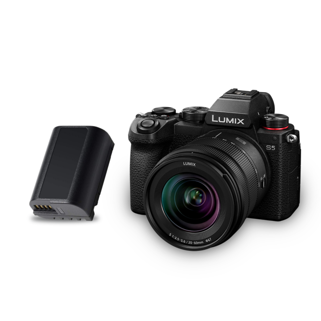 Produktabbildung LUMIX S Vollformatkamera DC-S5AMKB