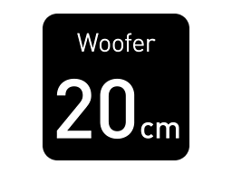 20&nbsp;cm žemųjų dažnių garsiakalbis