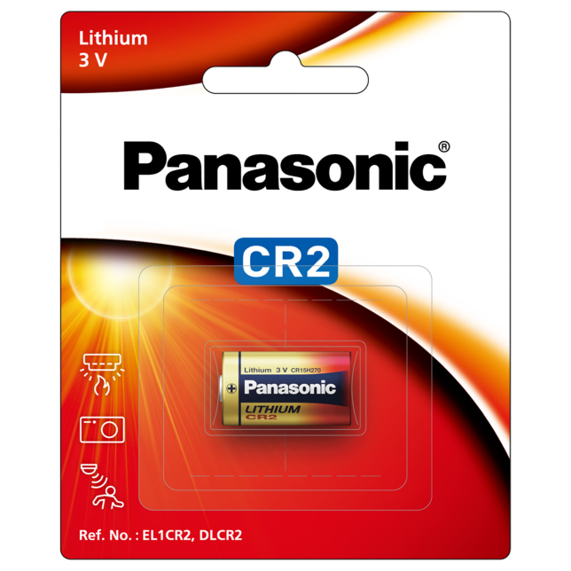 Photo of CR2 Cylindrical Lithium Battery, 1-Pc