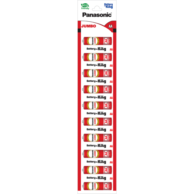 Photo of JUMBO Zinc Carbon Batteries R6DJDG 10pcs (AA size)