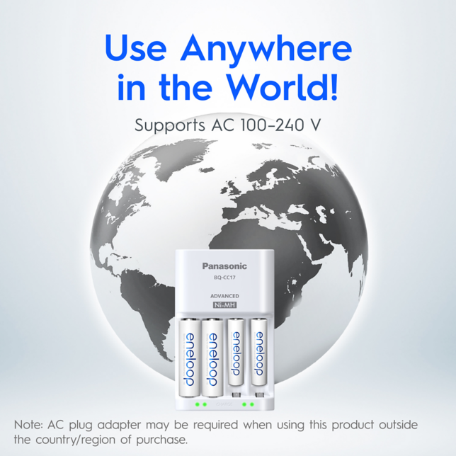 Use Anywhere in the World!