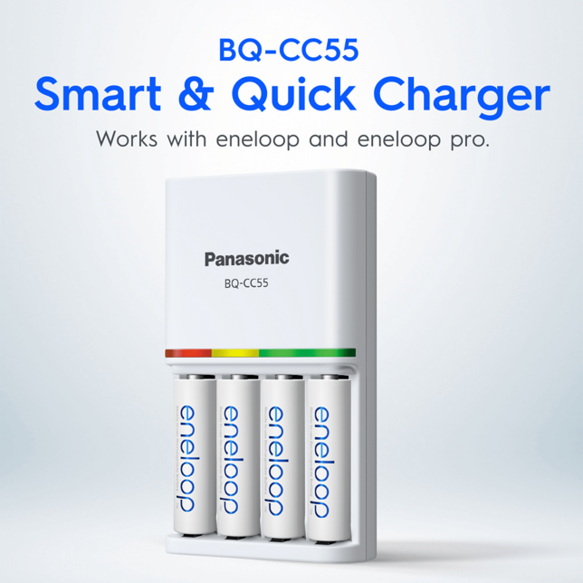 Works with eneloop Series
