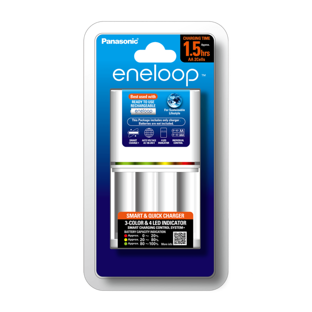 Photo of Smart & Quick Charger with 3-Color LED Indicator