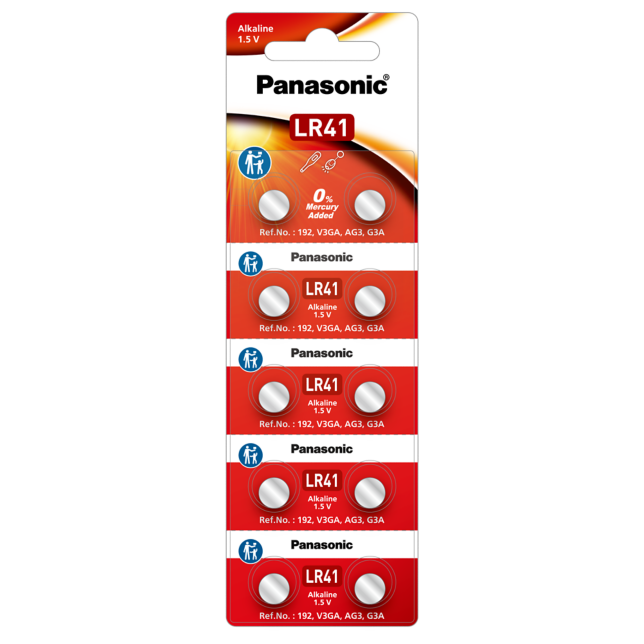 Photo of LR41 Alkaline Button Batteries, 10-Pcs