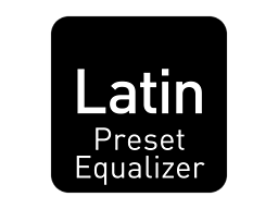 Latin Preset Equalizer