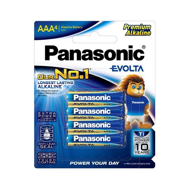 Photo of EVOLTA Battery LR03EG/4B (AAA Size)