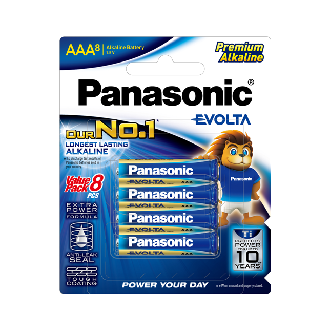 Photo of EVOLTA Battery LR03EG/8B (AAA Size)
