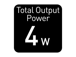 Total Output Power 4W