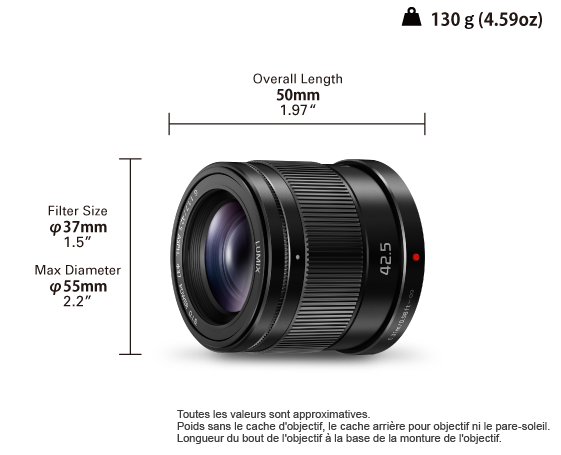 Photo de Objectif LUMIX G H-HS043E9