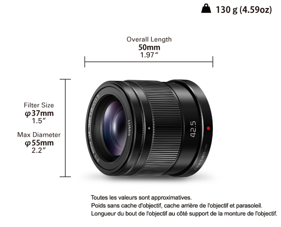 Photo de Objectif LUMIX G H-HS043E9