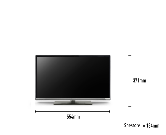 Foto di Smart TV LED HD Ready da 24" | TX-24GS350E