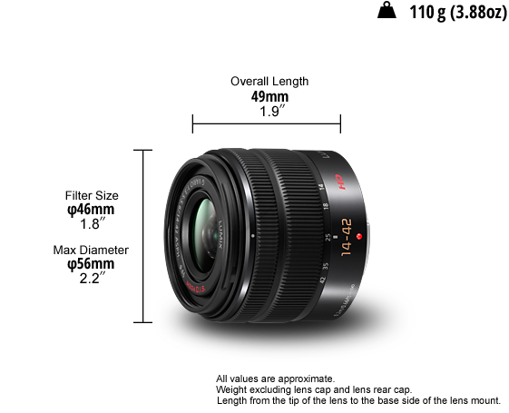 Photo of LUMIX G Lens H-FS1442A