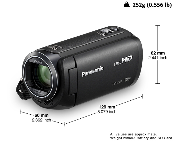 Photo of High-power 90x Zoom Full-HD Camcorder HC-V385