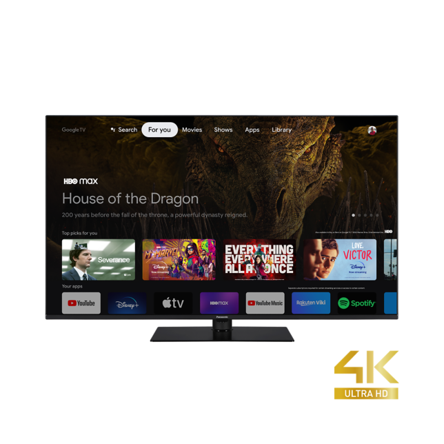 Photo de Téléviseur Google TV Ultra HD 4K LED TX-50MX700E de Panasonic