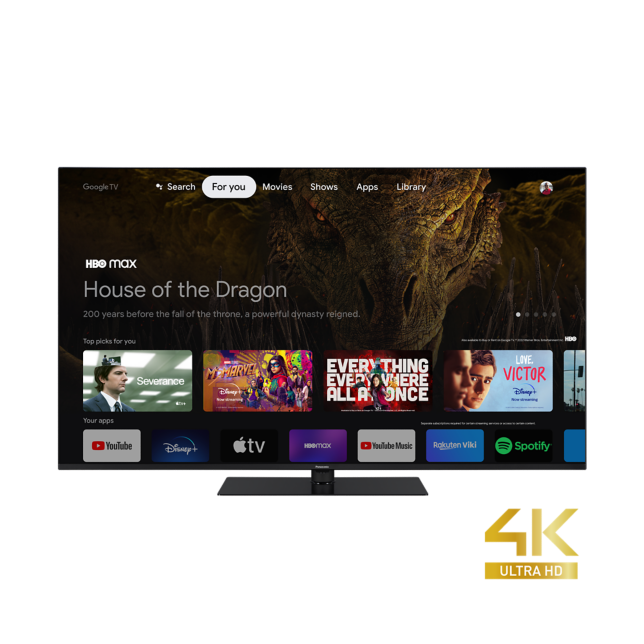 Photo de Téléviseur Google TV Ultra HD 4K LED TX-65MX700E de Panasonic