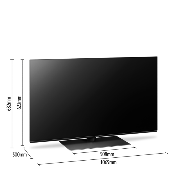 Fotoattēla TX-48MZ1500E 48 collu, OLED, 4K HDR Smart TV