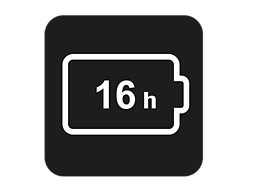 Up to 16 hours (NC on) playtime*<br>*with charging case