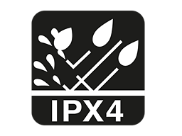 Water resistant IPX4