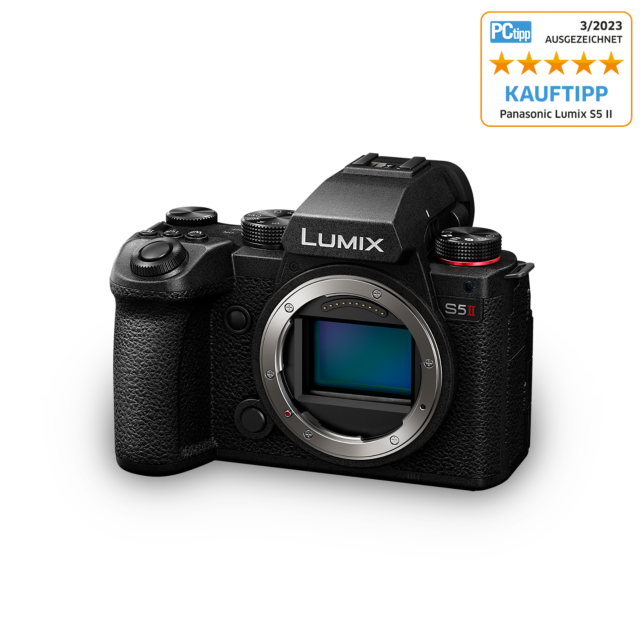 Produktabbildung LUMIX S5II Spiegellose Vollformatkamera