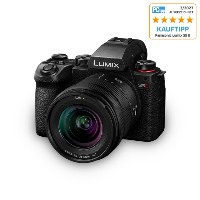 Produktabbildung LUMIX S5II Spiegellose Vollformatkamera