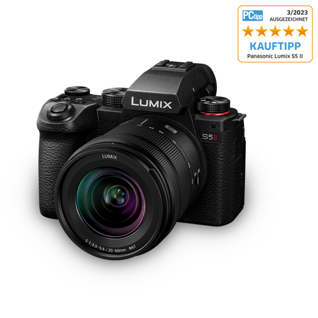 Produktabbildung LUMIX S5II Spiegellose Vollformatkamera