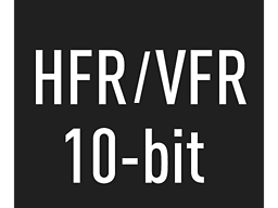 HFR/VFR 10-bit videó