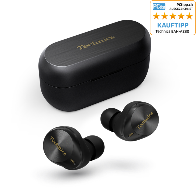 Produktabbildung EAH-AZ80 | Noise Cancelling True Wireless In-Ear-Kopfhörer mit Multi-Point Bluetooth®