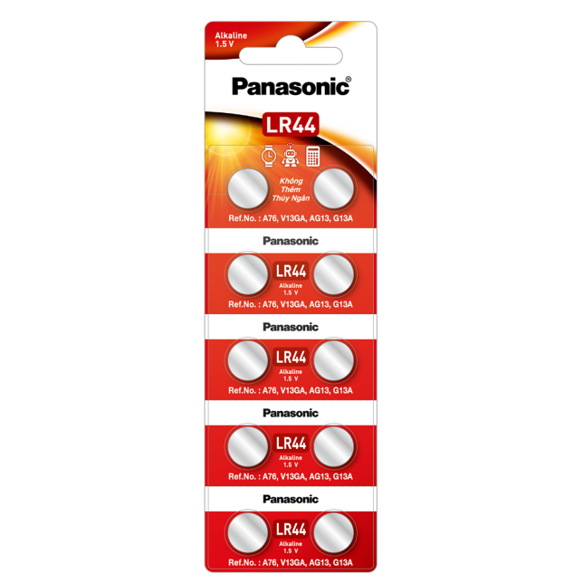 Photo of LR44 Alkaline Button Batteries, 10-Pcs