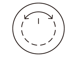 Ovládač na jemnejšie výšky strihu, rozstup 0,2 mm, 7 úrovní