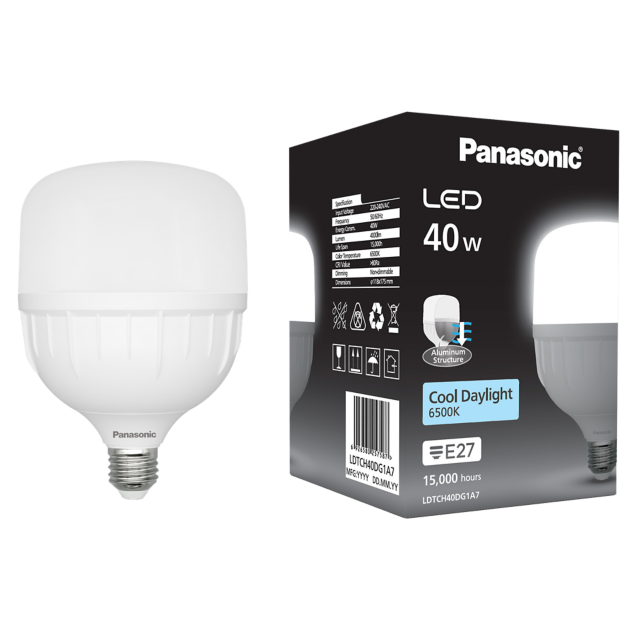 รูปของ หลอดไฟ LED ECO Lotus รุ่น LDTCH40DG1A7