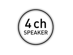 4 Luidsprekers