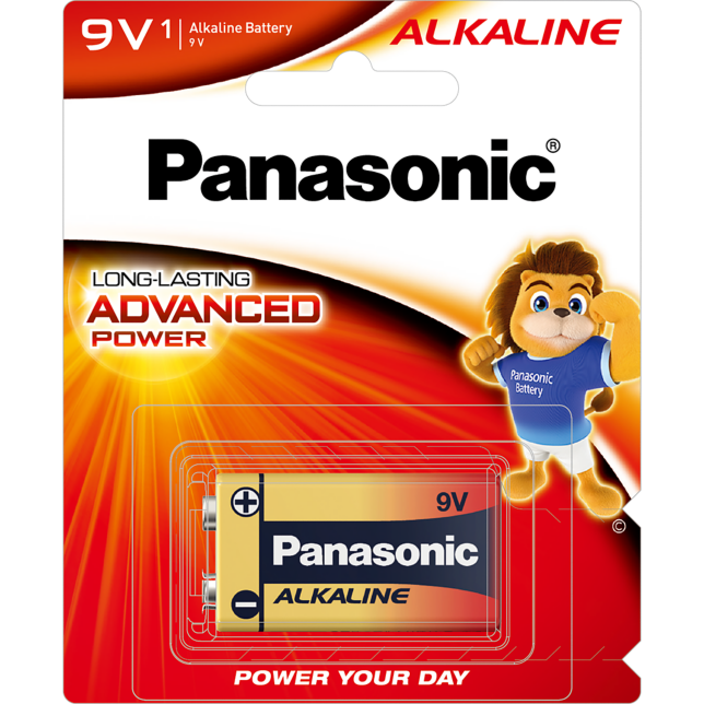 Photo of ALKALINE Battery 6LR61T 1pc (9V)