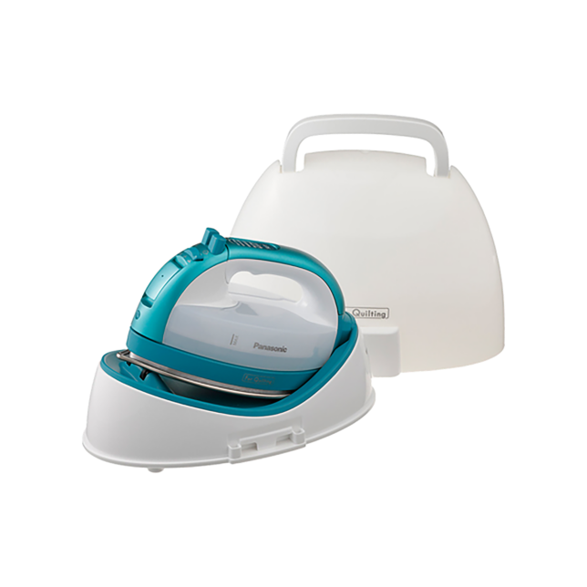 Photo de Fer à sec et à vapeur sans fil, semelle en acier inoxydable précise de 1 500 W