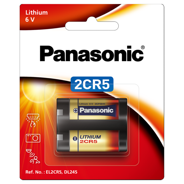 Photo of 2CR5 Cylindrical Lithium Battery, 1-Pc