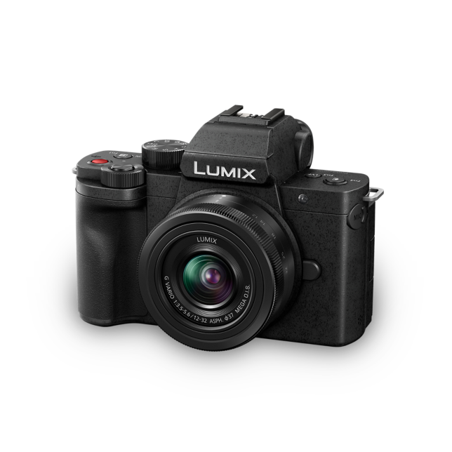 Fotografie cu Camera LUMIX G DC-G100D cu USB Type-C cu H-FS12032 / H-FS45150