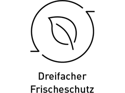 Dreifacher Frischeschutz