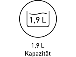 1,9 L Kapazität