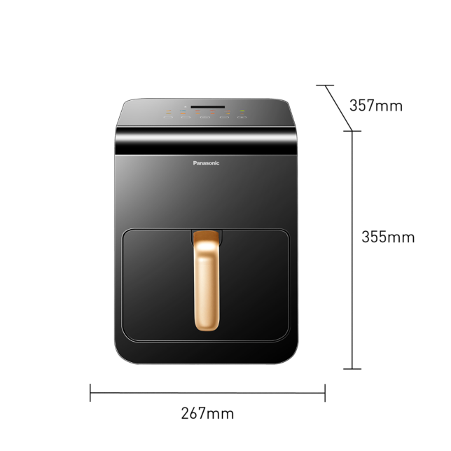 Photo de AirFryer – Friteuse sans huile NF-CH3-CC600-PACK avec fenêtre de visualisation - 6 L