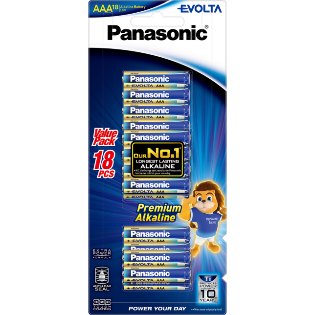 Photo of 180pcs of EVOLTA AA and 180pcs of EVOLTA AAA Batteries