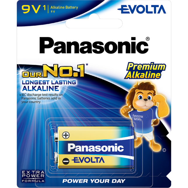 Photo of EVOLTA battery 6LR61EGM (9V)