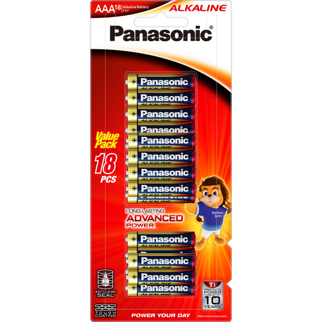 Photo of ALKALINE Batteries LR03T 18pcs (AAA size)