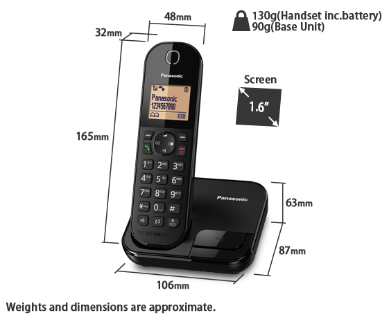 Hình ảnh của Điện Thoại KX-TGC410CX sản phẩm