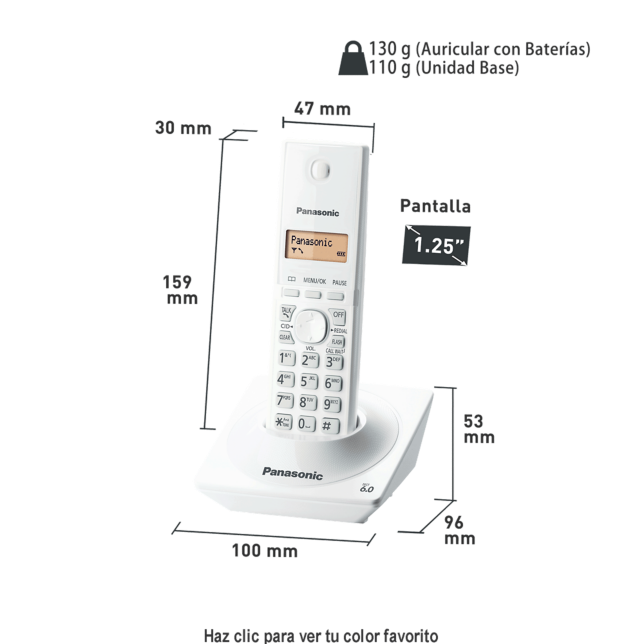 Foto de KX-TG1711MEB