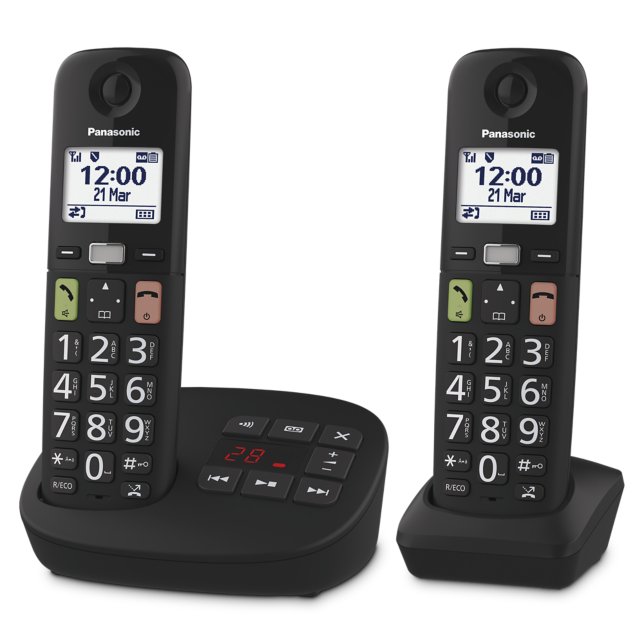 Foto van Digitaal draadloos antwoordapparaat KX-TGU132