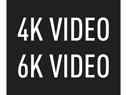 Vidéo 4K et vidéo 6K