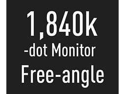 Monitor slobodnog ugla sa 1.840 hiljada tačaka