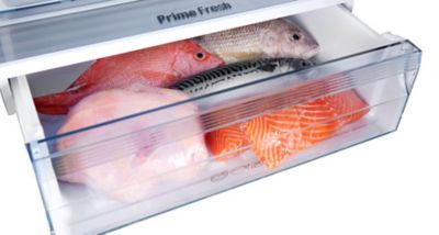 Prime Fresh giữ cho thực phẩm luôn tươi ngon nhờ tính năng cấp đông mềm 