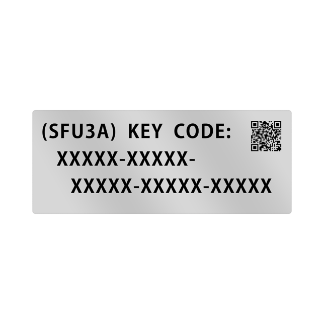 Produktabbildung Upgrade Softwareschlüssel DMW-SFU3A