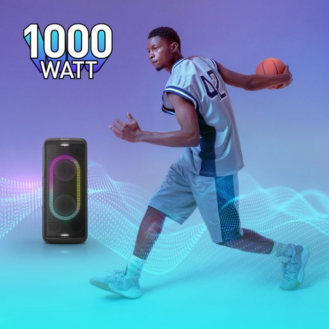 Tehokas ääni ja kompakti runko