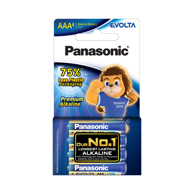 Photo of EVOLTA Batteries LR03EG 4pcs (AAA size)